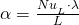 \alpha = {{{Nu__L} \cdot \lambda } \over L}